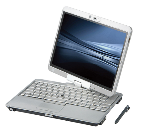 　最近でも、日本ヒューレット・パッカードは2009年10月にタブレット機能搭載のノートPC「HP EliteBook 2730p Notebook PC」を発売している。OSにWindows XP Tablet PC Edition 2005（Windows Vista Business正規版ダウングレード）を搭載する。通信モジュールと通信用SIMカードを本体に内蔵し、第3世代携帯電話網や無線LANを使ってインターネットに接続できる。デジタルイレーサーペンを使った書き込みが可能。大きさは高さ28.2mm×幅290mm×奥行き228mm、重さが約1.7kg。価格は19万3200円。