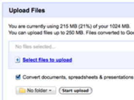 グーグル、「Google Docs」へのファイルアップロードを大幅拡張