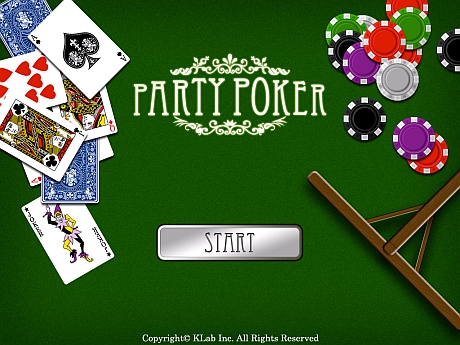 もう1つはポーカーが楽しめる「PartyPoker」ベータ版。