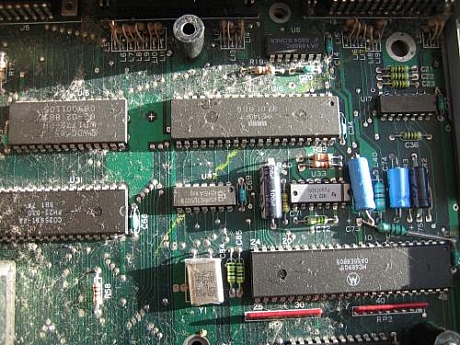 　Atari STのチップ