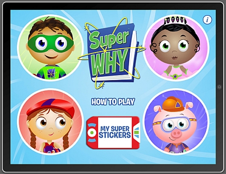 　PBS Kidsが公開した子ども向けアプリケーション「Super Why」は2.99ドル。