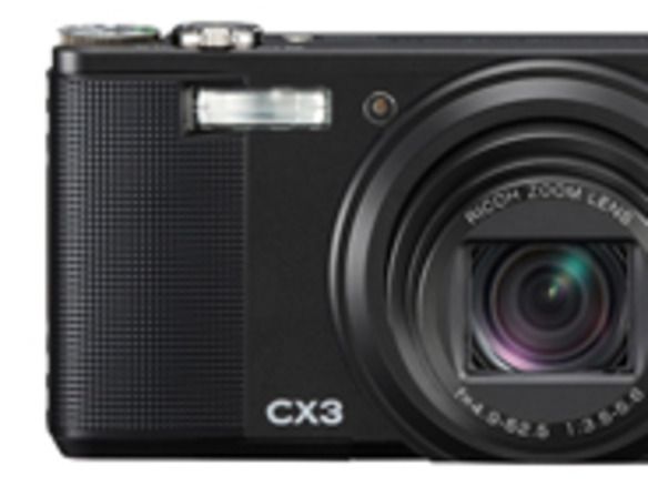 リコー、裏面照射型CMOS搭載で暗所撮影に強い「CX3」