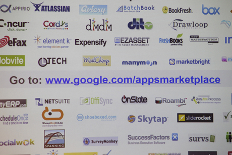 　Google Apps Marketplaceでは、数十社のアプリケーションが用意されている。