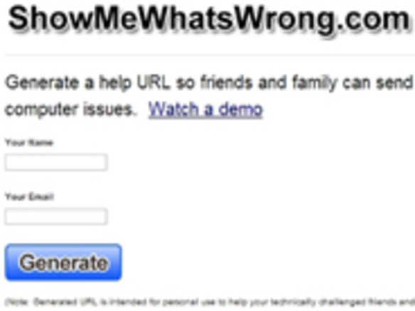 ［ウェブサービスレビュー］ブラウザ上で動作するデスクトップ録画ツール--「ShowMeWhatsWrong.com」