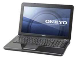 オンキヨー、高速データ通信サービス「モバイルWiMAX」対応のノートPC 2モデルを発売