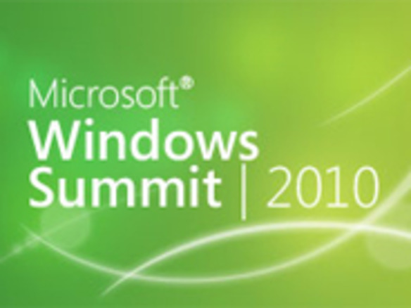 マイクロソフト、5月に「Windows Summit 2010」を開催へ