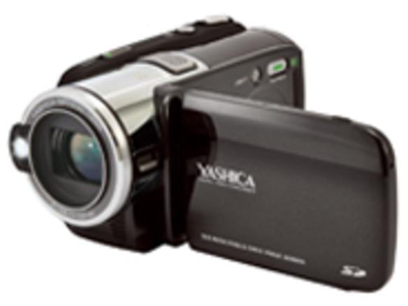 エグゼモード、ServersMan mini付属で実売9980円のビデオカメラ「YASHICA DCC577」