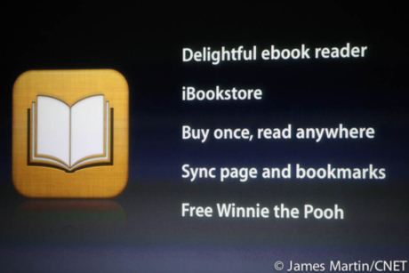 　書籍は、デバイスに依存せず読めるようになる。どのページまで読んだかが他のデバイス間で同期可能になる。「Winnie the Pooh」が無償でバンドルされる。