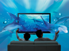 ソニーの3Dテレビは6月から発売--機能内蔵モデル40V型で29万円から
