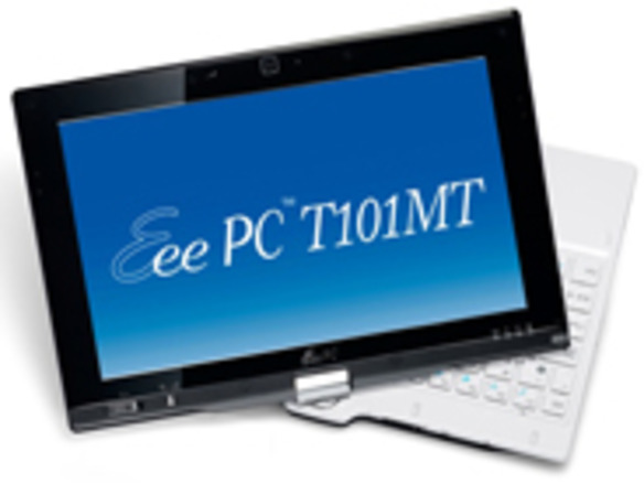 ASUS、マルチタッチに対応したタブレットPC「Eee PC T101MT」を発売へ