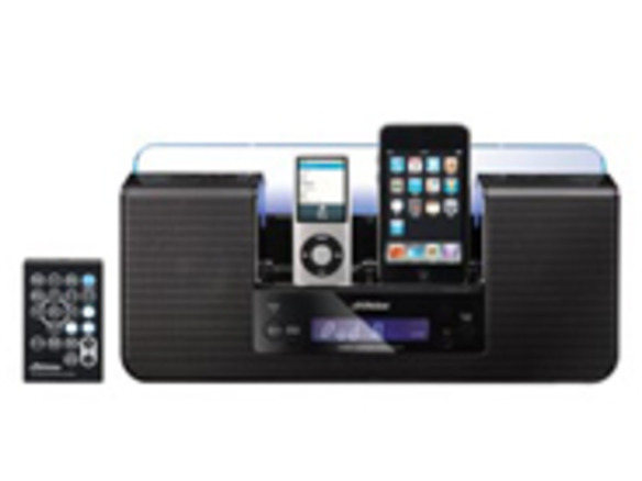 ビクター、iPodが2台同時接続できる「ツインドック」搭載コンポを全国発売へ