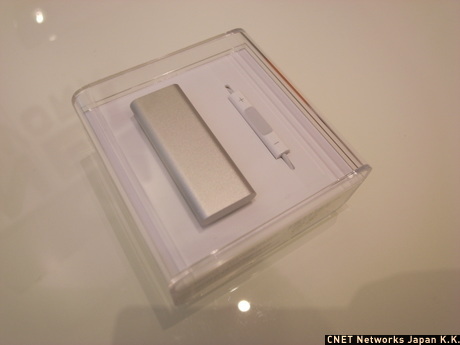 　iPod shuffleのパッケージ。