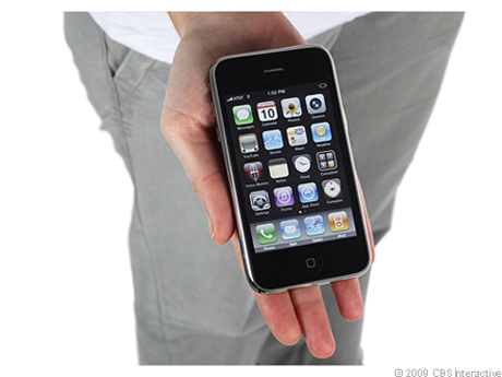 Apple「iPhone 3GS」

　Appleは、iPhone 3GSではデザイン上の変更を行わなかったが、iPhone 3GSは動作が2倍機敏になり、バッテリ寿命が向上した。