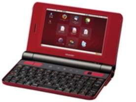 シャープ、辞書機能を搭載したモバイル端末「NetWalker PC-Z1J」を発売へ