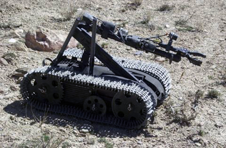 　このロボットも砂漠での活動を目的に設計されている。