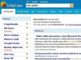 MS、「EntityCube」をテスト公開--あらゆる人物の検索情報を集約