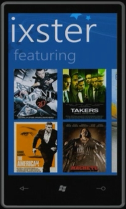 　Flixsterは、Windows Phoneユーザーに対して映画の上映情報やDVDのリリース情報を提供する。