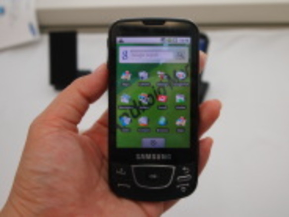 SAMSUNG mobile、Androidを搭載した「Samsung GALAXY」などを日本でも披露