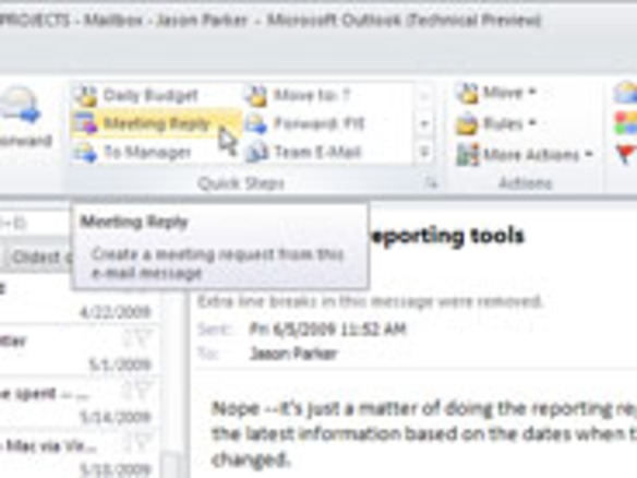 フォトレポート：絵で見る「Microsoft Office 2010」テクニカルプレビュー
