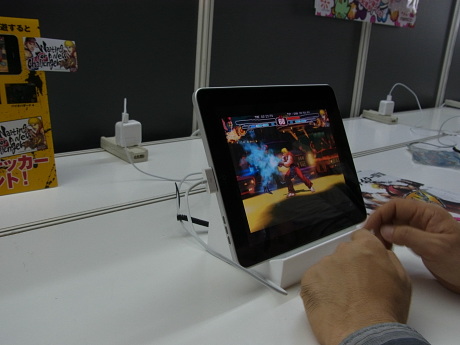 　iPadで遊べるカプコンの「ストリートファイターIV」。