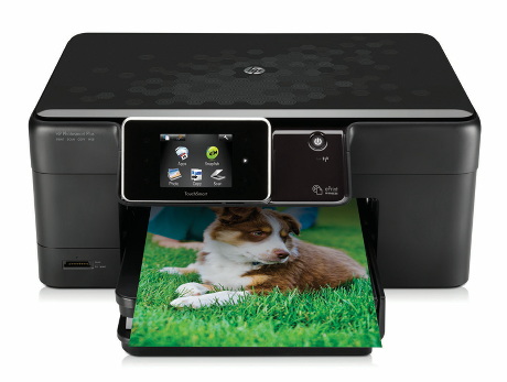 　タッチ対応の3.5インチスクリーンを搭載した「HP Photosmart Plus e-All-in-One」。発売時期は10月で、価格は149ドル。