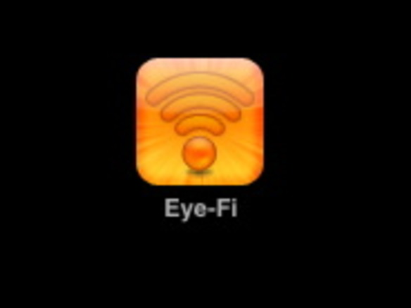 iPhoneを第2のEye-Fiに--アイファイジャパン、iPhone用アプリ「Eye-Fi」を無償公開