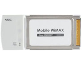 NEC、モバイルWiMAX対応のPC接続用アダプタ2機種を発表