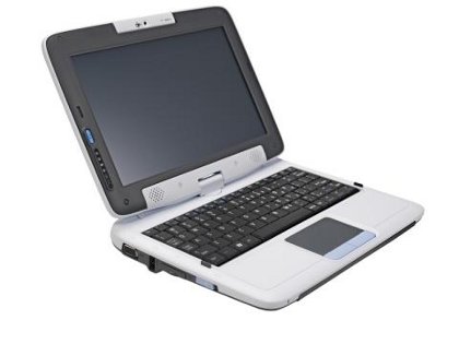 　最初のClassmate PCは2006年に登場した。これはネットブックというコンセプトの発端として広く見なされている。これは最新モデルを横から見たところ。