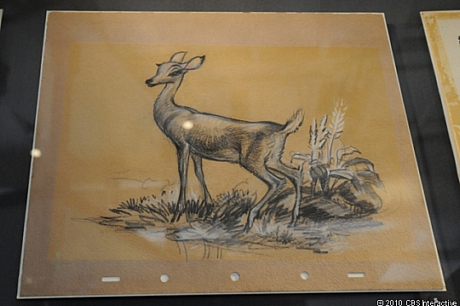 　Marc Davis氏が「バンビ」に登場するファリーンを描いたスケッチ。
