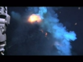 ビデオ：南西太平洋で発生した深海火山の噴火（その1）