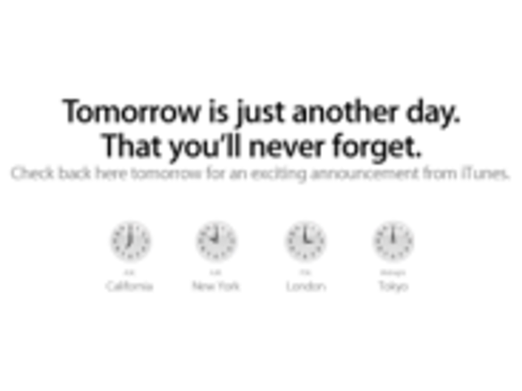 アップル、米国時間11月16日にiTunes関連の発表を計画