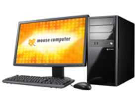 マウスコンピューター、NVIDIA GeForce GTX460搭載のデスクトップPC4機種を発売