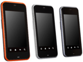 au、Android搭載スマートフォン「IS03」を11月26日に発売