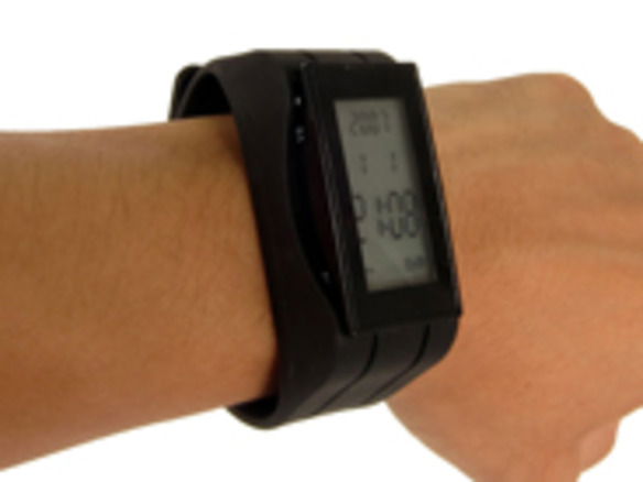 サンコー、デジタル腕時計スタイルの「Bluetoothヘッドセットデジタル腕時計」