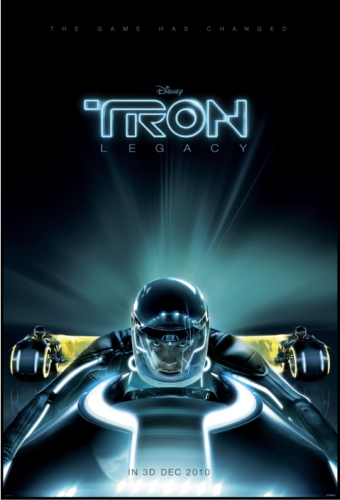 　「Tron Legacy」で使われる予定のポスター。