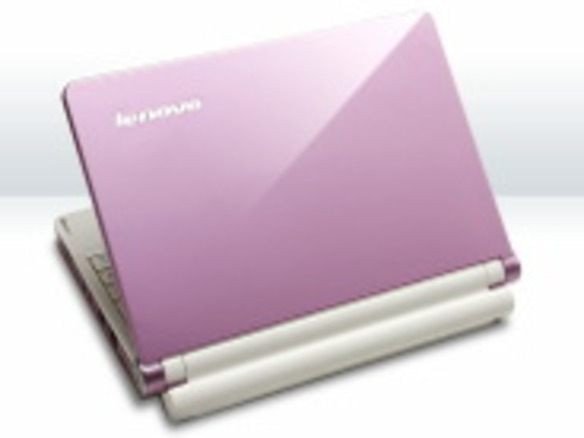 レノボ、ネットブック「IdeaPad S10e」にブルーとピンクを追加