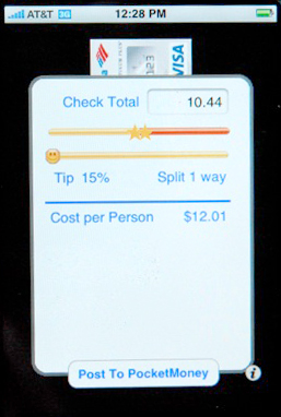 　「CheckPlease」は、チップとして支払いたい割合と支払いを分割する人数を基に、レストランの支払いの合計額を計算できる、便利なアプリケーションだ。