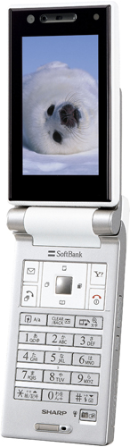 　2006年5月発売。ソフトバンクモバイル向け3G携帯電話「SoftBank 905SH AQUOSケータイ」