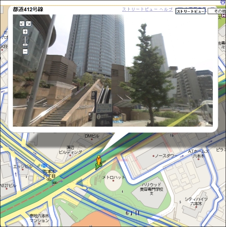 　六本木通りを渋谷方面に進んでいくと、左に六本木ヒルズが見えてくる。