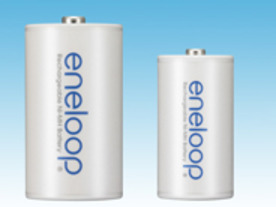 充電池「eneloop」に単1、単2形が登場--専用スペーサーなしで容量アップ