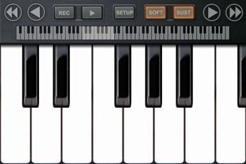 9: Pianist

　美しいグランドピアノの音を奏でるピアノが5.99ポンドで手に入る。タッチスクリーンで何ができるかを友だちや家族に披露するには、ぴったりのアプリケーションだ。iPhoneに音楽を録音することはできるが、未来のGlenn Gouldを目指すピアニストのたまごにとって、フルサイズの鍵盤の端から端まで表示を動かしながら演奏するのは、無理に等しいことだ。