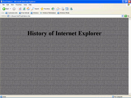 　Internet Explorer 6のツールバーに表示されたボタン類も、ようやく色付きになる。新しいカラフルなアニメーション化された旗は、白い背景によりくっきりと映える。