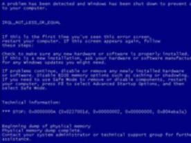 フォトレポート：時代を振り返る--Windows XPの「ブルースクリーン」