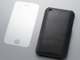 簡単装着のスライド型が登場--トリニティ「Plastic Case for iPhone」