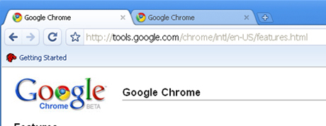 　IE8同様にChromeは、サーバドメインを太字で表示するため、偽サイトを見破るヒントとなる。
