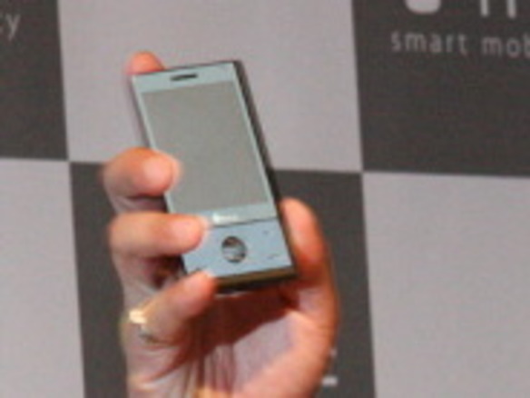日本未発表の「HTC Touch diamond」をチラ見せ--HTC Nippon スマートフォン ショーケースを開催