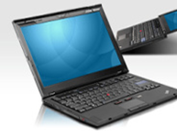 ThinkPad X300にライバルなし--レノボ“究極のThinkPad”詳細が明らかに ...