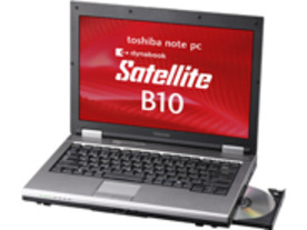 東芝、14.1型ワイド液晶搭載のノートPC「dynabook Satellite B10」など追加