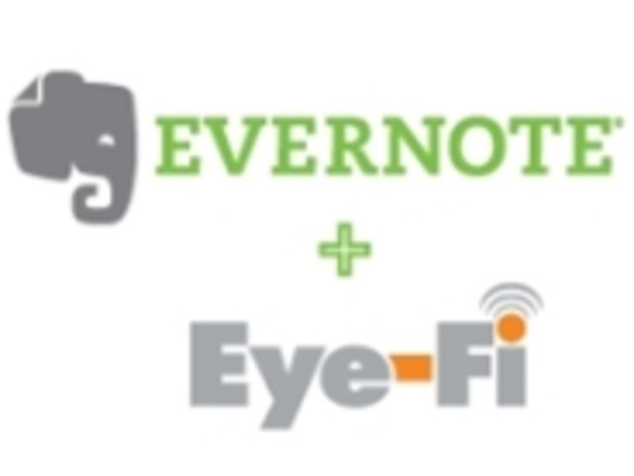 無線LAN内蔵SDカード「Eye-Fi」、Evernoteへのアップロードに対応
