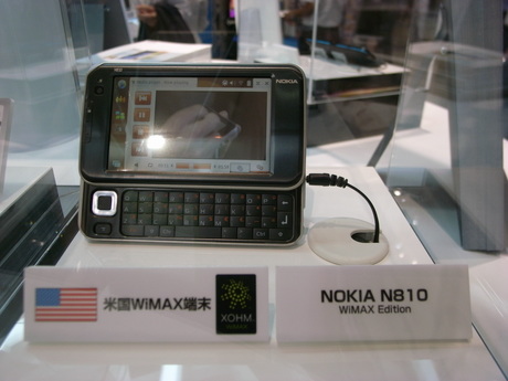 米国WiMAX端末「NOKIA N810」